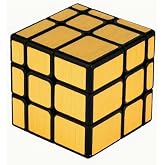 ZETCONCEPT 3x3 Altın Rengi Aynalı Zeka K&uuml;p&uuml;, Profesyonel Hız K&uuml;p&uuml;, 3X3 GOLDEN MIRROR AYNA K&Uuml;P -Zeka K&uuml;p&uuml; - Profesyonel Speed 