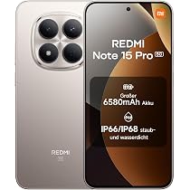 Xiaomi Redmi Note 15 Pro 5G Smartphone 8 + 512 GB, 6580 mAh, 200