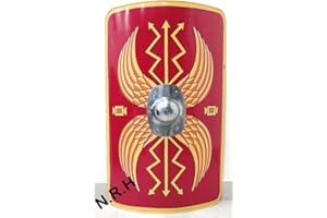 NAUTICAL REPLICA HUB Medieval Roman Armour Legion Scutum Halloween decor Shield Fully Functional 35"SCA LARP