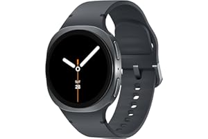 Samsung Galaxy Watch8, AI Smart Watch, Sport Band, Cushion Design, 3nm Processor, Health & Sleep Coach, Fitness Tracker, 40mm, Bluetooth, Graphite, 3 Year Extended Warranty (UK Version)