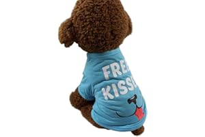 WAKKAL Walaka Vetements Chien Petite Taille Chihuahua Femelle Male - Sweatshirt avec Capuche pour Yorkshire/Bouledogue Francais/Shih Tzu Manteau Animal De Compagnie Chiot