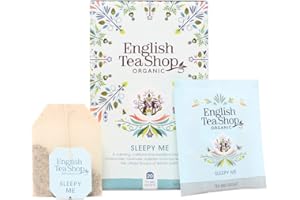 English Tea Shop Organic Sleepy Me - 20 Paper Tea bag sachets, 30 g (Pack of 20)