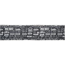 Tappeto Cucina Antiscivolo Sprinty - Passatoia 50x230 Cm Menù Stampato | Antimacchia, Lavabile E Made In Italy - Foto 4