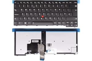 AJPARTS UK Lenovo ThinkPad T450/T450s UK English Backlit Keyboard With Mouse Pointer Frame Included
