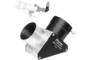 Astromania 2 Zoll Star Diagonal 90 Grad Spiegel mit 93% Reflexionsvermögen Dielektrische Beschichtungen - Vollmetall für Brechung Teleskop Okularlinse für astronomische visuelle Astrofotografie