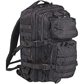Mil-Tec Ranger Assault Pack - Sağlam Dayanıklı Hafif &Ccedil;ok Y&ouml;nl&uuml; Taktik A&ccedil;ık Hava Kamp Y&uuml;r&uuml;y&uuml;ş Sırt &Ccedil;antası Ayarlanabilir Yastı