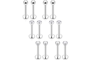 12 pezzi-argento-6 mm