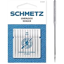 Schmetz Aghi Per Macchina Da Cucire Overlock, 25 Pezzi, Sistema HAx1 SP, Spessore 75/11, Confezione Multipla - 4