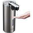 Crehora Automatic Soap Dispenser, Touchless Soap Dispenser, 3 Adjustable Volume Dish Soap Dispenser, Hand Soap Dispenser Kitchen, Bathroom Soap Dispenser, Liquid Soap Dispenser for Bathroom Kitchen