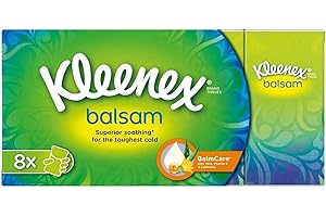 Kleenex - Chusteczki Balsam [1 x 8 pakietów]