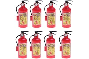 Toyandona 8Pcs FeuerlöScher Spielzeug Wasserpistolen FüR Kinder Sommer Outdoor Wasserspritzendes Feuerwehrmann-Spielzeug