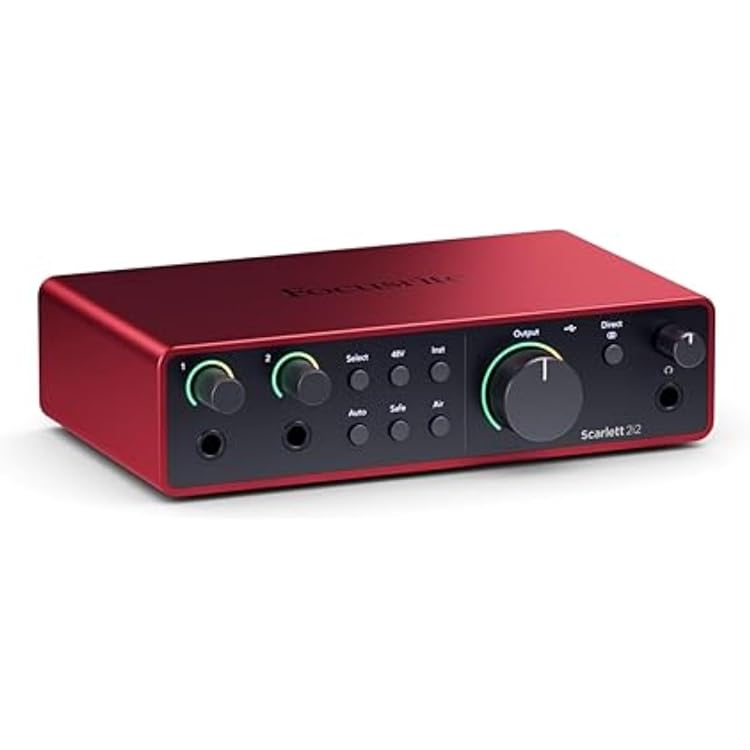 Focusrite Scarlett 18i20 3. Gen USB-Audio-Interface für Aufnahmen 
