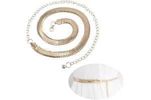 Clyhon Punk Cerchio Catena in vita Metallico Catena del corpo Moda Jeans Gonna Accessori Semplice Modo della Catena della Vita Metallo del Bikini della Spiaggia della Pancia Monili Chain Cintura