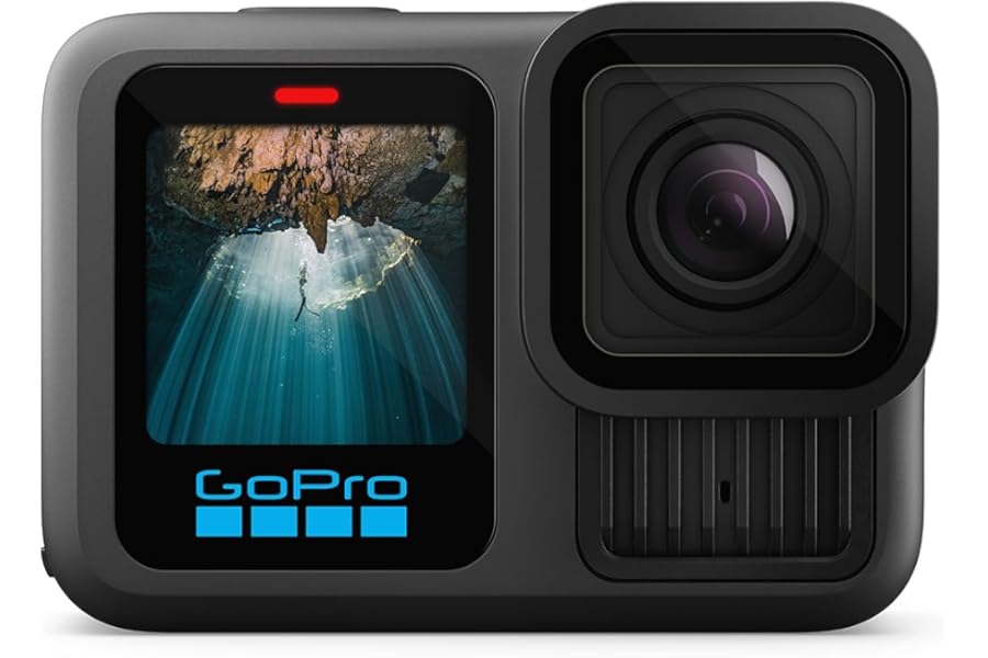 GoPro HERO13 Waterproof Action Camera with 5.3K60 Video 27MP Photo + HB Series Lens Compatibility