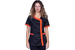 Fratelli ditalia Hemden, Modellbau, Arbeit, Schwarz, Sommer, Damen, Frisur, Kosmetikerinnen, Schönheitszentrum