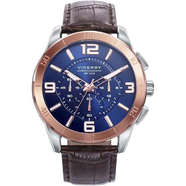 Viceroy Orologio Analogico Unisex 401247-35 - Quadrante Multicolore, Bracciale In Acciaio, Chiusura Pieghevole
