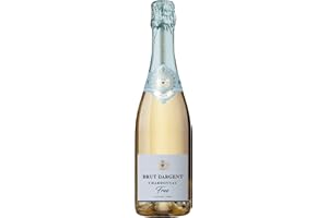 ‎BRUT DARGENT Brut Dargent Free Chardonnay - Qualitativ hochwertiger Alkoholfreier Chardonnay Weiss Sekt aus Frankreich - Ohne Alkohol (1 x 0.75 L)