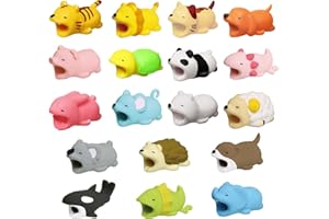 ETELIAR 18 szt., ochrona kabla, słodkie zwierzęta, atak kabla, ładowarka, lina, ochrona, kabel do ładowania USB, kompatybilny