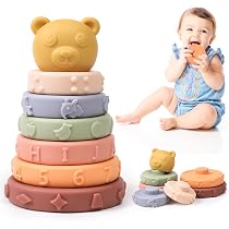 Jouets Montessori Bébé 7 En 1 - 6 à 12 Mois - Œufs à Associer, Gobelets, Ventouses - Cadeau Éducatif