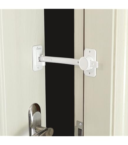Cracked Open For Door Buddy Adjustable Child Cat Proof Door