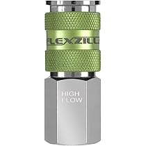 Tubo Flessibile Per Aria Flexzilla Pro Legacy - Accoppiatore Rapido 1/4" FNPT NPT, Alto Flusso (Modello A53416FZ - Foto 5