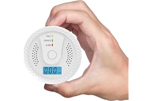 EIBEST Carbon Monoxide Detector,Carbon Monoxide Alarm, CO Detector With LED display And 85 Decibel Sound And Light Alarm