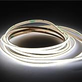 COB Led şerit 5metre 12V 320LED/m 6500K soğuk beyaz 10W 8mm IP20 aydınlatma ışık hortum kendinden yapışkanlı