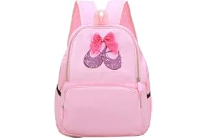 TENDYCOCO Sac à dos de ballerine, sac à dos à paillettes, sac d'école pour petites filles et enfants