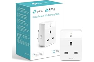 TP-Link Kasa Mini Smart Plug, Max 13A,Wi-Fi Outlet, Works with Amazon Alexa, Google Home and Samsung SmartThings, Wireless Smart Socket (KP105), A Certified for Humans Device