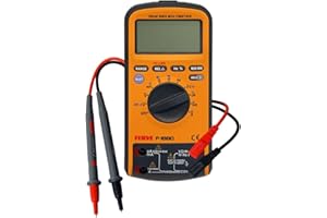 Ferve F-1880 Multímetro Digital con Conexión USB, 0