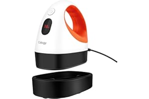 Calogy Pressa a Caldo Mini, Termopressa per Magliette Controllo Costante Temperatura, Macchina per Trasferimento Termico con Base Sicurezza Isolata per Artigianato Vestiti Cappelli