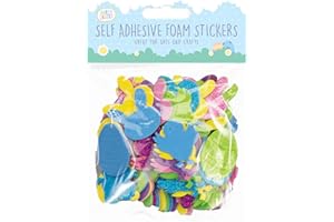 LR SUPPLIES Self-Adhesive Assorted Easter Foam Stickers