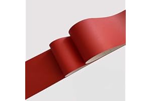 GUEST RUYUNLAI Wallpaper Border,Peel and Stick Matte red 12cm X 500cm