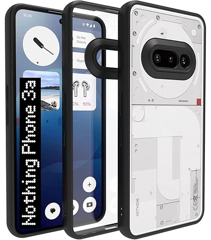 Nothing Genuine Phone (1) Case, Clear Crystal, Compatible with