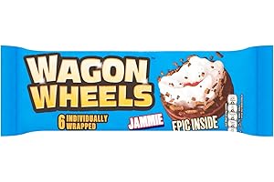 Wagon Wheels Jammie Biscuits, 6 Count (Pack of 1)