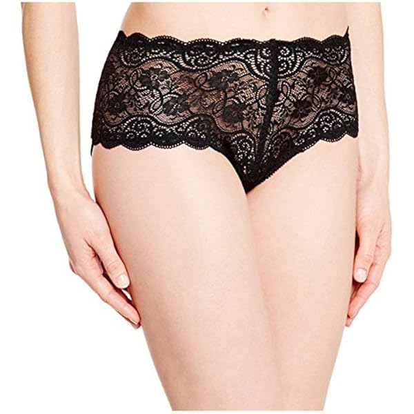 Triumph - Amourette Charm - dames - maxi slip - onderbroek - ondergoed - licht transparant, zwart, 48