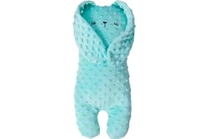 Sunveno Oreiller câlin bébé, Peluche Lapin, Oreiller décoratif Chambre bébé et Bambin, Oreiller Peluche, Oreiller Confort bébé, Oreiller Dos bébé, Oreiller Bonbon, Oreiller dormeur latéral,(Vert)
