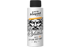 ‎PRO RAPID MEN Pro Rapid Tattoo Series Inca 02 Hair Styling Powder Wax 30 g - Styling Staubwachs - Mattierend, Texturgebend, Verdichtend - Volumengebendes Haarpuderwachs