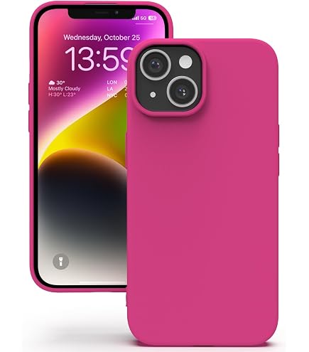 Coque IPhone 13 Avec Cordon Lanyard - Étui Silicone Motif Collage Automne, Protection Antichoc, Couleur Marron