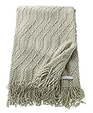 Weave Plaid, beige, 140x200 cm