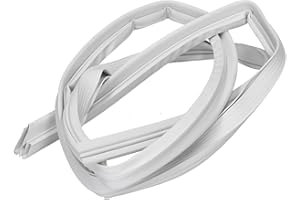 LUTH Premium Profi Parts Junta de puerta Junta de goma de 2 m (200 x 100 cm) de color blanco Accesorio universal para frigorífico refrigerador nevera congelador combinación frigorífico-congelador