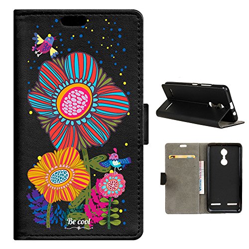 BeCool® – Schutzhülle Ebook im Bookstyle für Lenovo K6, schützt Ihr Ebook da es sich perfekt anpasst, mit Standfunktion, Fächer für Karten und Geldscheine und, natürlich, unser exklusives Design. Spring Time - 5