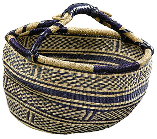 SIDCO ® Seegras Tasche Kenia Bag Afrika Korb Einkaufstasche Einkaufskorb Strohtasche - 2