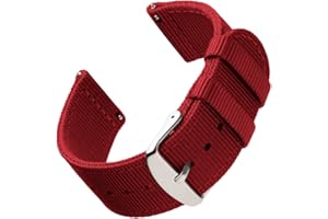 Archer Watch Straps - Premium Nylon Quick Release Replacement Watch Bands for Men and Women, Watches and Smartwatches | Multiple Colors, 18mm, 20mm, 22mm