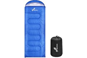 SPORTNEER Sacco a pelo per esterni, sportivo, per adulti e bambini, sacco a pelo da campeggio, per escursioni, viaggi con zaino