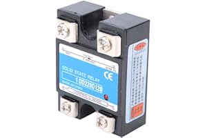 Esenlong Relè a Stato Solido Dc-Dc Ssr Input 3-32Vdc Load 5-220Vdc Control Relay (120A)