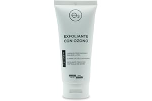 OZONO D´OR OZONO D'OR - Exfoliante Facial Mujer con Ozono 100% Natural BIO, Elimina los Puntos Negros, Poros Dilatados, Espinillas, Acne y Manchas | Peeling facial limpiador de Poros Limpieza Facial Mujer 100ml