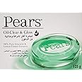 Pears Oil Clear & Glow Soap Glycerin & Lemon Flower 125g