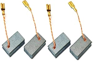UFELICE 4Pcs Carbon Brushes Coals Suitable for Bosch 1607014176 GWS1100 GWS 7-115 GWS 9-125 Angle Grinder Power Tools Electric Tools 5x10x17mm
