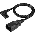 Cavo Di Alimentazione Splitter A Y IEC320 C14 A 4x C13 Femmina – 1,2 Metri – Per UPS, PDU, PC E Monitor
